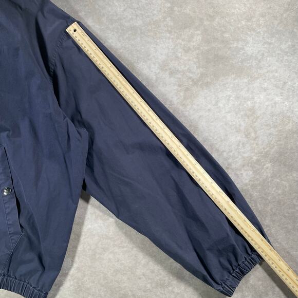 90’s Polo by Ralph Lauren Navy Full Zip Hooded Windbreaker Jacket - Picture 7 of 7